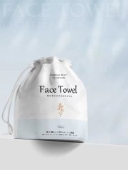 pearl pattern face towel